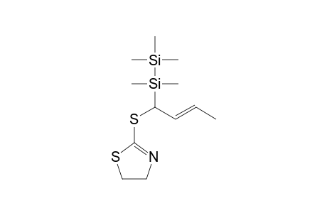 Thiazole, 4,5-dihydro-2-[1-(pentamethyldisilanyl)but-2-enyl]thio-