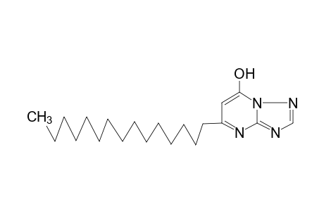 5-pentadecyl-s-triazolo[1,5-a]pyrimidin-7-ol
