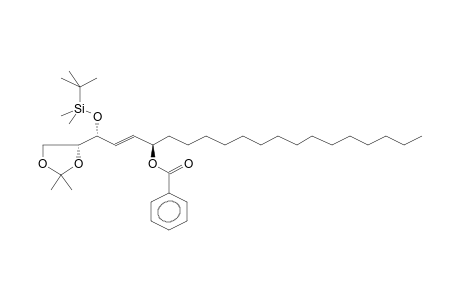 (2S,3S,6S,4E)-3-TERT-BUTYLDIMETHYLSILYLOXY-6-BENZOYLOXY-1,2-ISOPROPYLIDENDIOXYHENEICOS-4-ENE