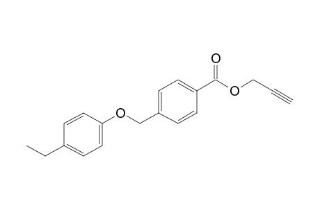 alpha-(p-ETHYLPHENOXY)-p-TOLUIC ACID, 2-PROPYNYL ESTER