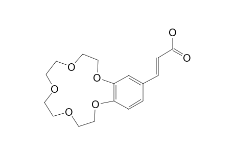 3-(6,7,9,10,12,13,15,16,-Octahydro-5,8,11,14,17-pentaoxa-benzocyclopentadecen- 2-yl)-acrylic acid