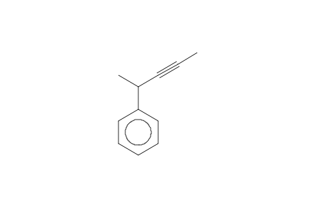 Benzene, (1-methyl-2-butynyl)-