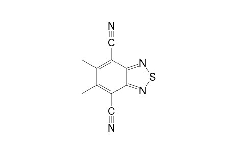 5,6-dimethyl-2,1,3-benzothiadiazole-4,7-dicarbonitrile