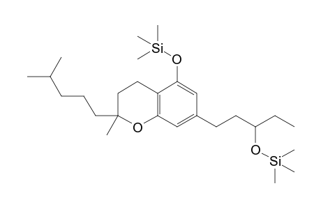 [1-ethyl-3-(2-isohexyl-2-methyl-5-trimethylsilyloxychroman-7-yl)propoxy]trimethylsilane