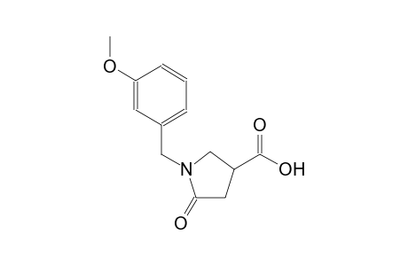 3-pyrrolidinecarboxylic acid, 1-[(3-methoxyphenyl)methyl]-5-oxo-