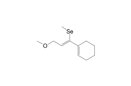 1-[(Z)-3-methoxy-1-(methylseleno)prop-1-enyl]cyclohexene