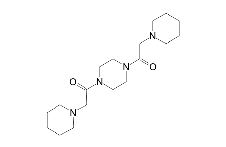 1,4-bis(1-piperidinylacetyl)piperazine