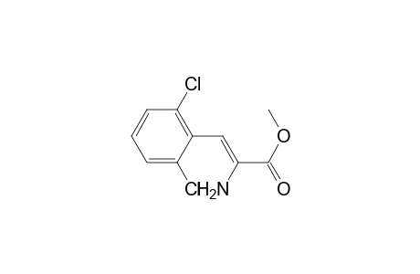 2-Propenoic acid, 2-amino-3-(2,6-dichlorophenyl)-, methyl ester, (Z)-