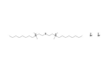 (thiodiethylene)bis[dimethyloctylammonium]dibromide