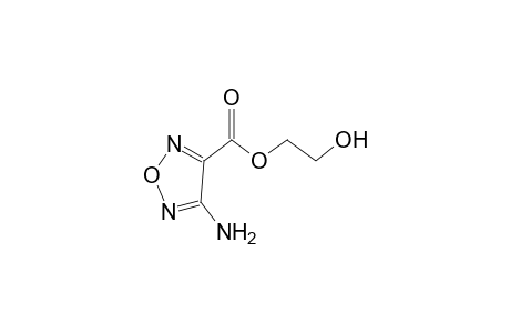 3-Amino-4-(2-hydroxyethoxycarbonyl)furazane