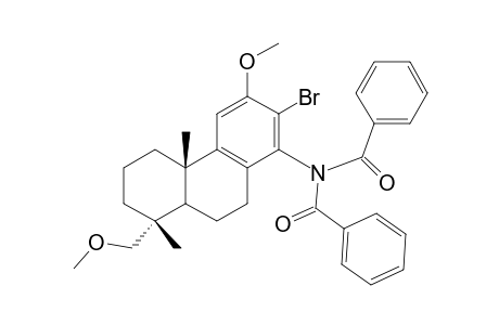 N-(13-bromo-12,19-dimethoxypodocarpa-8,11,13-trien-14-yl)dibenzamide