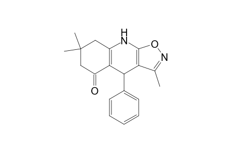 3,7,7-Trimethyl-4-phenyl-4,7,8,9-tetrahydroisoxazolo[5,4-b]quinolin-5(6H)-one