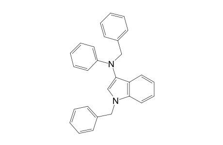 1-BENZYL-3-(N-PHENYLBENZYLAMINO)-INDOLE