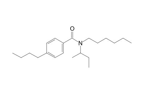 Benzamide, 4-butyl-N-(2-butyl)-N-hexyl-