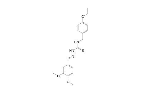 3,4-Dimethoxybenzaldehyde N-(4-ethoxybenzyl)thiosemicarbazone
