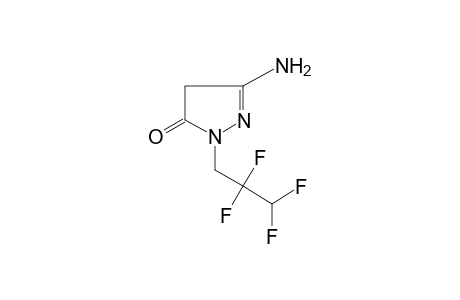 3-amino-1-(2,2,3,3-tetrafluoropropyl)-2-pyrazolin-5-one