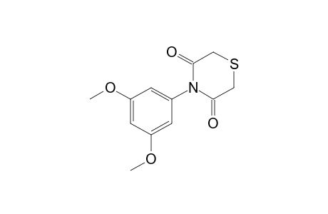 4-(3,5-dimethoxyphenyl)-3,5-thiomorpholinedione