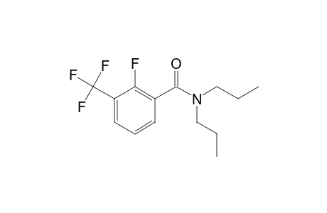 Benzamide, 2-fluoro-3-trifluoromethyl-N,N-dipropyl-