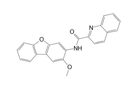 N-(2-Methoxydibenzofuran-3-yl)-2-quinolinecarboxamide