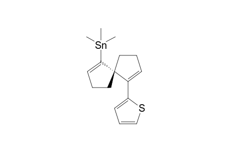 6-(2-Thienyl)-1-trimethylstannylspiro[4.4]nona-1,6-diene