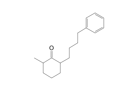 Cyclohexanone, 2-methyl-6-(4-phenylbutyl)-