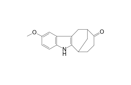 6,10-Methano-9H-cyclooct[b]indol-9-one, 5,6,7,8,10,11-hexahydro-2-methoxy-