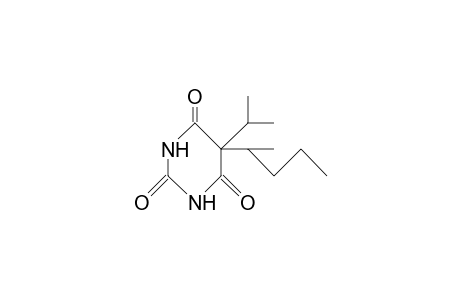 5-Isopropyl-5-(1-methyl-butyl)-barbituric acid