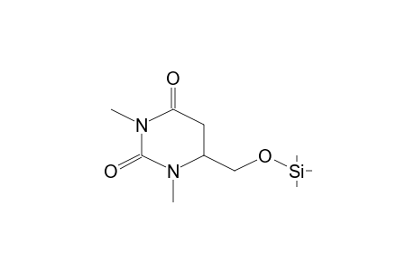 1,3-Dimethyl-6-(trimethylsilyloxymethyl)-1,3-diazinane-2,4-dione