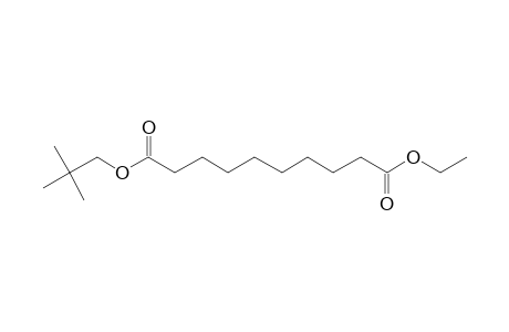 Sebacic acid, ethyl neopentyl ester