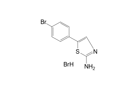 2-amino-5-(p-bromophenyl)thiazole, monohydrobromide
