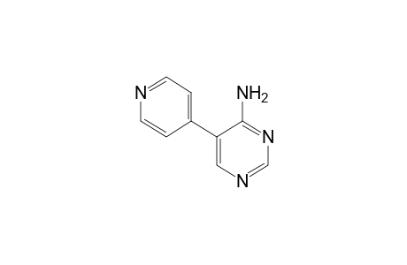 4-amino-5-(4-pyridyl)pyrimidine