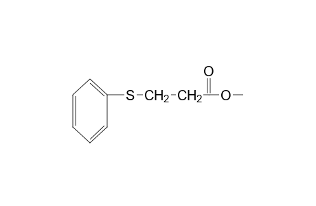 3-(phenylthio)propionic acid, methyl ester