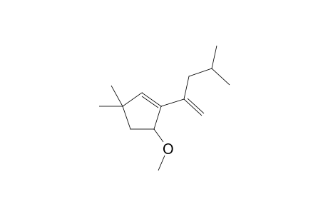 5-Methoxy-3,3-dimethyl-1-(4-methylpent-1-en-2-yl)cyclopent-1-ene