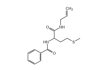 N-[1-(N-allylcarbamoyl)-3-(methylthio)propyl]benzamide
