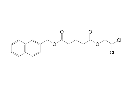 Glutaric acid, 2,2-dichloroethyl (2-naphthyl)methyl ester