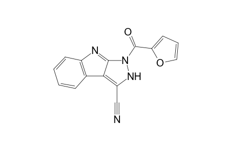 1-(Furan-2-carbonyl)-1,2-dihydropyrazolo[3,4-b]indole-3-carbonitrile