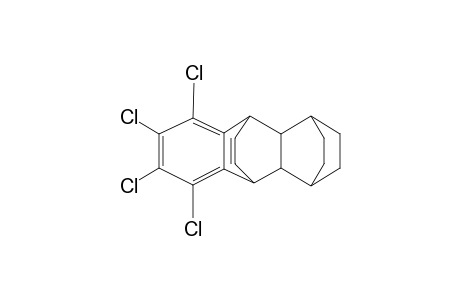 syn-3,4,5,6-Tetrachloropentacyclo[6.6.2.2(10,13).0(2,7).0(9,14)]octadeca-2,4,6,15-tetraene