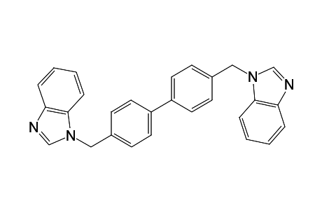 4,4'-Bis-((1H-benzimidazol-1-yl)methyl)biphenyl