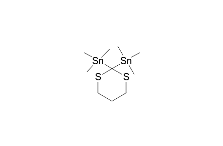 (m-dithian-2-ylidene)bis[trimethylstannane]