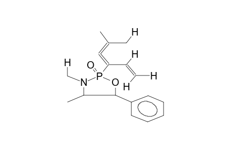 2-(1-VINYL-3,3-DIMETHYLALLENYL)-2-OXO-3,4-DIMETHYL-5-PHENYL-1,3,2-OXAZAPHOSPHOLANE