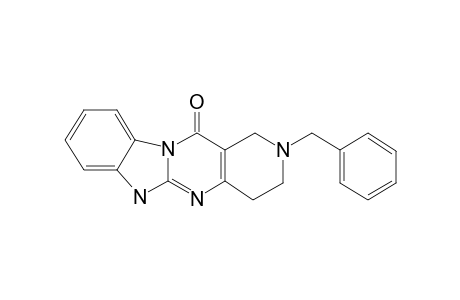 2-Benzyl-1,2,3,4-tetrahydropyrido[4',3'.4,5]pyrimido[1,2-A]benzimidazol-12(6H)-one