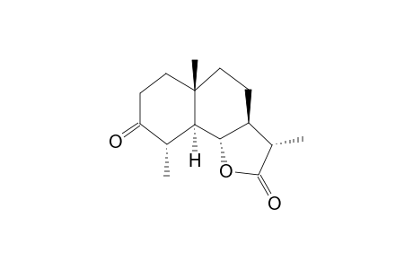 ALPHA-TETRAHYDROSANTONIN;3-OXO-GERMACRA-6,12-OLIDE