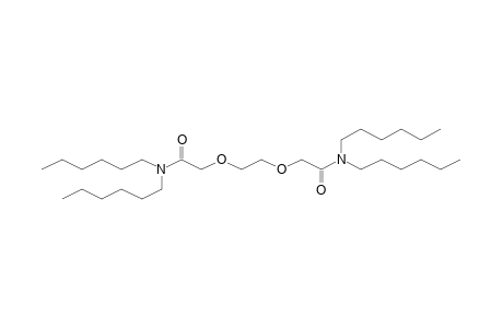 Acetamide, 2,2'-[1,2-ethanediylbis(oxy)]bis[N,N-dihexyl-