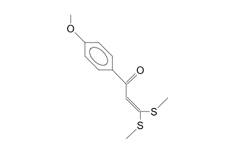 1-(4-Methoxy-phenyl)-3,3-bis(methylthio)-prop-2-en-1-one