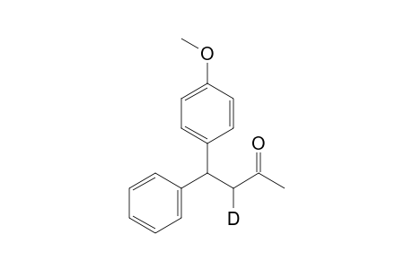 4-(4-methoxyphenyl)-4-phenyl(3-(2)H)butan-2-one(Autogenerated)