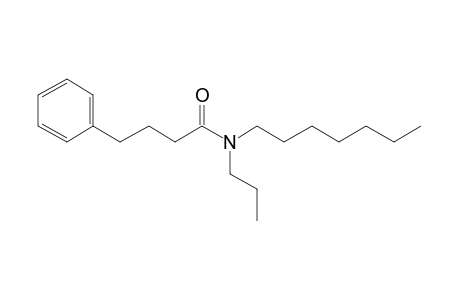 Butyramide, 4-phenyl-N-propyl-N-heptyl-