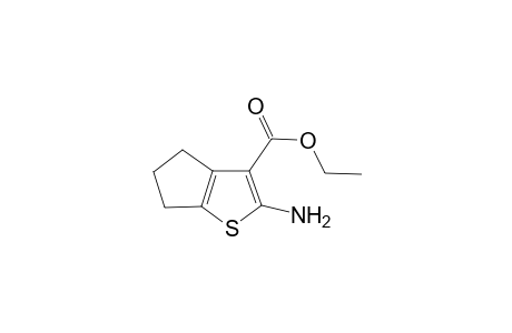 4H-Cyclopenta[b]thiophene-3-carboxylic acid, 2-amino-5,6-dihydro-, ethyl ester