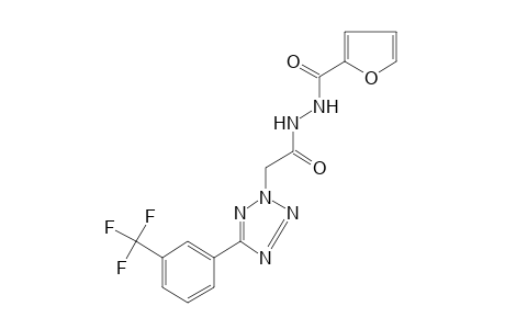 1-(2-furoyl)-2-{[5-(alpha,alpha,alpha-trifluoro-m-tolyl)-2H-tetrazol-2-yl]acetyl}hydrazine