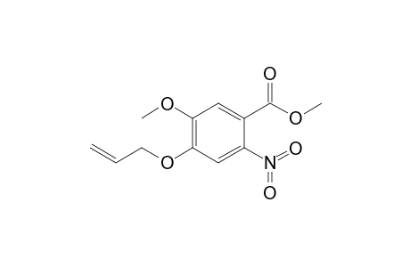 4-Allyloxy-5-methoxy-2-nitro-benzoic acid methyl ester