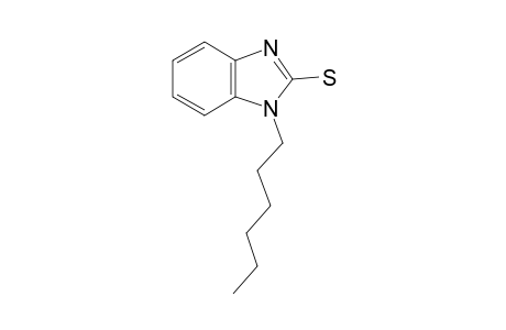 1H-1,3-Benzimidazole-2-thiol, 1-hexyl-